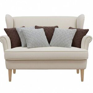 SOGA 6PC Deep Chocolate Brown & Light Gray Diamond Knit Pillowcase Set – 45cm